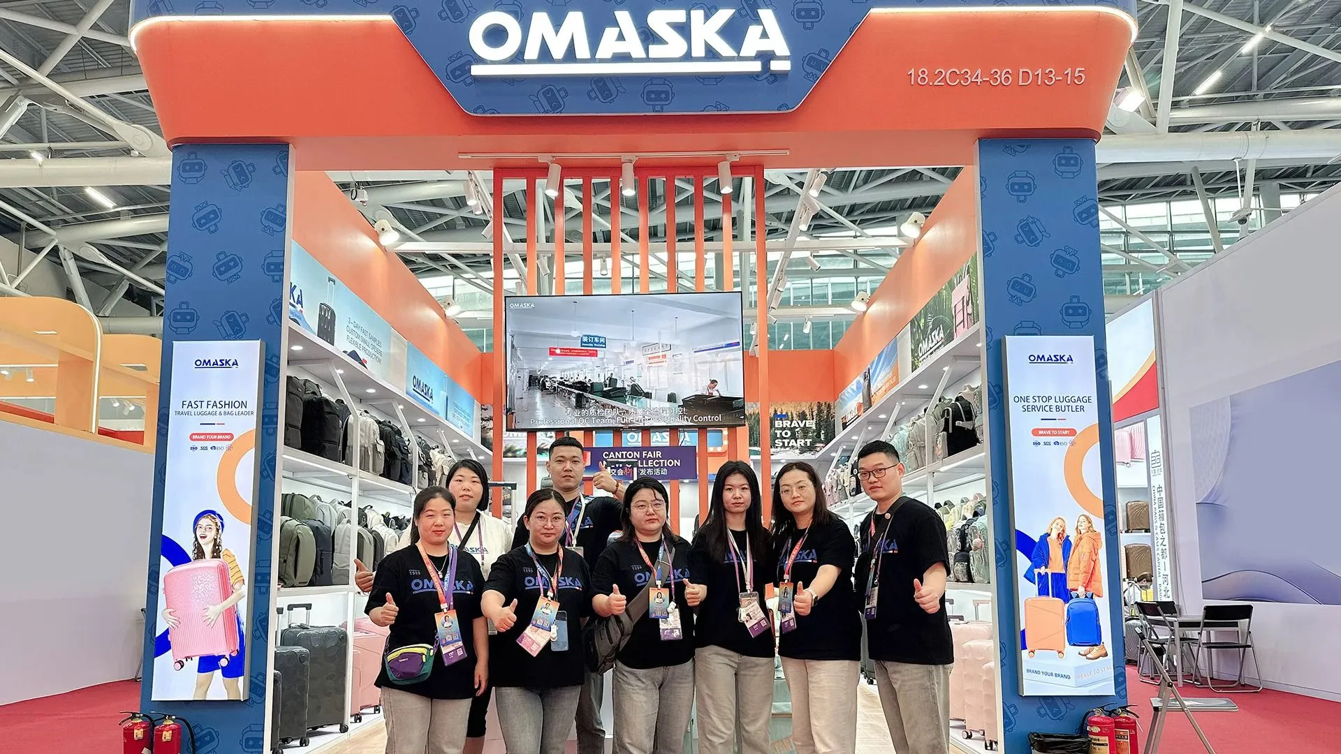 OMASKA Canton Fair team